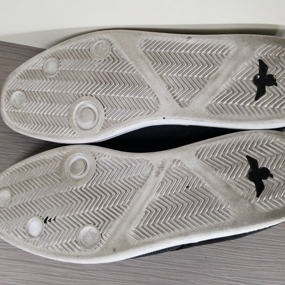 Creative Recreation Vito High Top Sneaker, Black Leather & Textile, Mens Size 13 - Picture 9 of 10